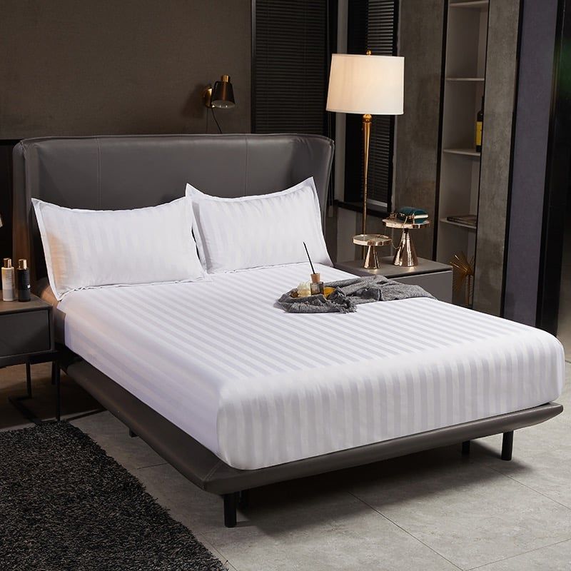 4Pcs Silk 3F | 3F Hotel Fabric T/C 250 Thread Count Duvet Cover Set | ID 4PCS3F025M01