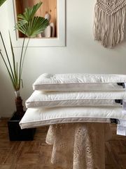 RUỘT GỐI MATXA LÔNG VŨ THẤP SIZE 48*74CM