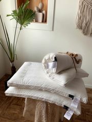 RUỘT GỐI MATXA LÔNG VŨ THẤP SIZE 48*74CM