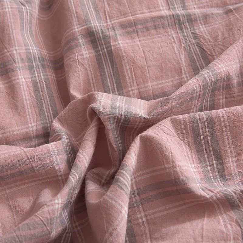 4Pcs Japan Linen |  Standard size duvet cover Bedding Set Drap Freesize | ID CL4P025COV006