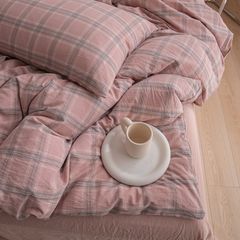 4Pcs Japan Linen |  Standard size duvet cover Bedding Set Drap Freesize | ID CL4P025COV006