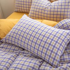 4Pcs Japan Linen |  Standard size duvet cover Bedding Set Drap Freesize | ID CL4P025COV007