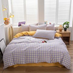 4Pcs Japan Linen |  Standard size duvet cover Bedding Set Drap Freesize | ID CL4P025COV007
