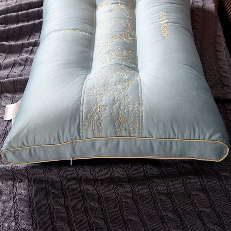 RUỘT GỐI MATXA LỤA THÊU SILK 80S DEEPSLEEP SIZE 48*74CM