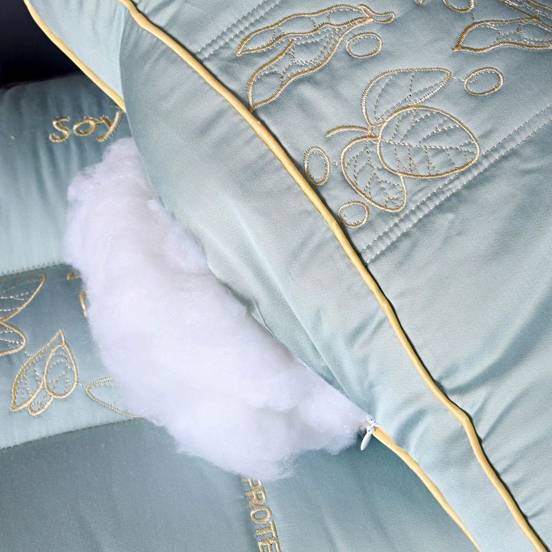 RUỘT GỐI MATXA LỤA THÊU SILK 80S DEEPSLEEP SIZE 48*74CM