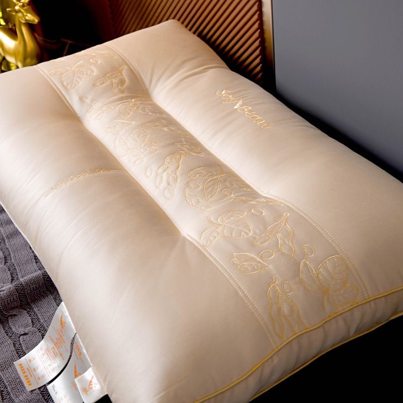 RUỘT GỐI MATXA LỤA THÊU SILK 80S DEEPSLEEP SIZE 48*74CM