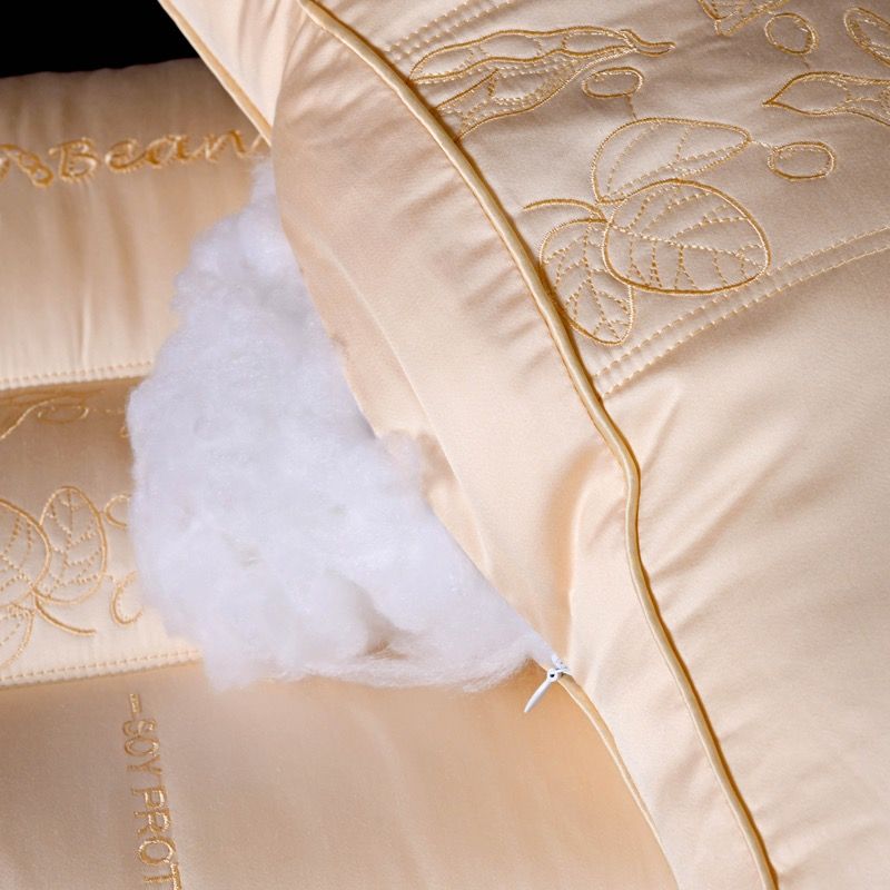 RUỘT GỐI MATXA LỤA THÊU SILK 80S DEEPSLEEP SIZE 48*74CM