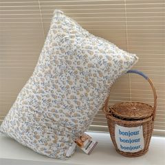 RUỘT GỐI HOA BẠC HÀ VINTAGE SIZE 48*74CM