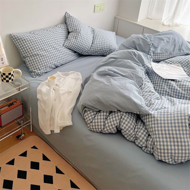 4Pcs Cotton Linen Japan | Set Cotton Đũi Nhật 4 Món Tiêu Chuẩn | ID 4PCSMUJPCLINENID20