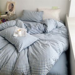 4Pcs Japan Linen |  Standard size duvet cover Bedding Set Drap Freesize | ID CL4P025COV008