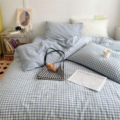 4Pcs Japan Linen |  Standard size duvet cover Bedding Set Drap Freesize | ID CL4P025COV008