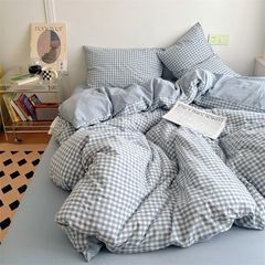 4Pcs Japan Linen |  Standard size duvet cover Bedding Set Drap Freesize | ID CL4P025COV008