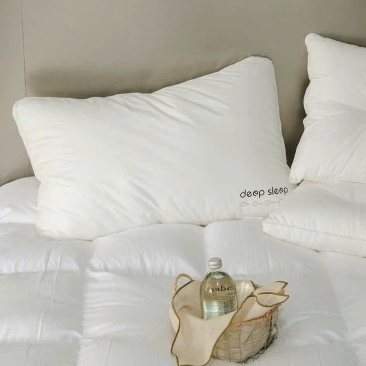 RUỘT GỐI LÔNG VŨ NHÂN TẠO DEEPSLEEP NEW DEGIN SIZE 48*74CM