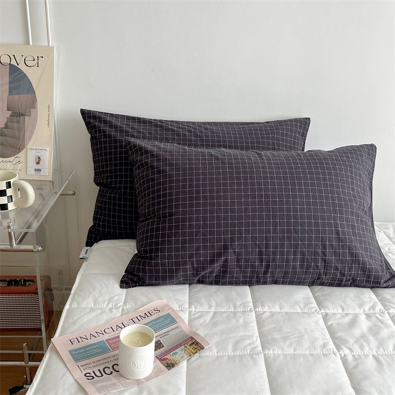 4Pcs Japan Linen |  Standard size duvet cover Bedding Set Drap Freesize | ID CL4P025COV010