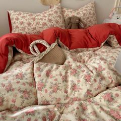 4Pcs Cloud Linen | Set Đũi Mây Phong cách trẻ trung hiện đại | ID 4PCSCLOUDLINE09