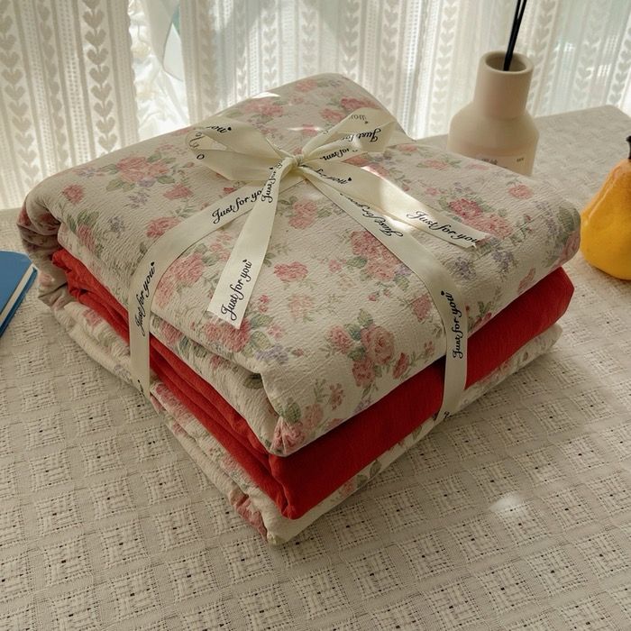 4Pcs Cloud Linen | Set Đũi Mây Phong cách trẻ trung hiện đại | ID 4PCSCLOUDLINE09
