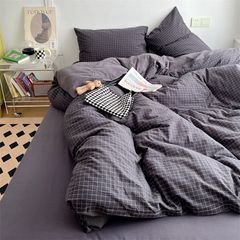 4Pcs Japan Linen |  Standard size duvet cover Bedding Set Drap Freesize | ID CL4P025COV010