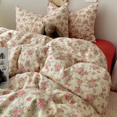 4Pcs Cloud Linen | Set Đũi Mây Phong cách trẻ trung hiện đại | ID 4PCSCLOUDLINE09