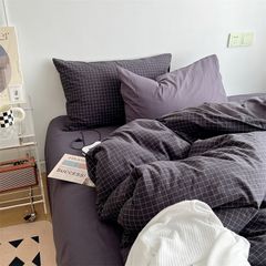 4Pcs Japan Linen |  Standard size duvet cover Bedding Set Drap Freesize | ID CL4P025COV010