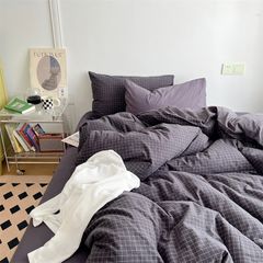 4Pcs Japan Linen |  Standard size duvet cover Bedding Set Drap Freesize | ID CL4P025COV010