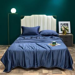 Tencel Basic Set Chần Hè 4 Món BlueCharcoal