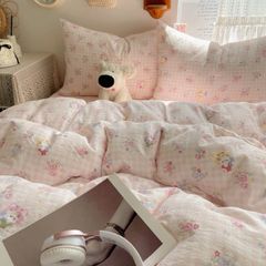4Pcs Cloud Linen | Set Đũi Mây Phong cách trẻ trung hiện đại | ID 4PCSCLOUDLINE10