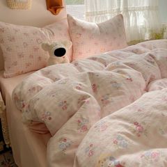 4Pcs Cloud Linen | Set Đũi Mây Phong cách trẻ trung hiện đại | ID 4PCSCLOUDLINE10