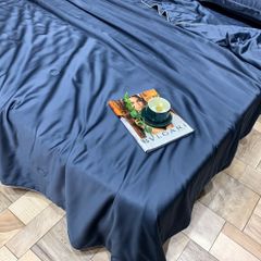 Tencel Basic Set Chần Hè 4 Món BlueCharcoal