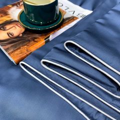 Tencel Basic Set Chần Hè 4 Món BlueCharcoal