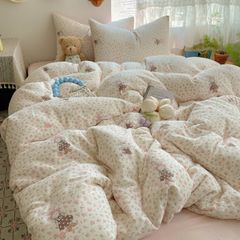4Pcs Cloud Linen | Set Đũi Mây Phong cách trẻ trung hiện đại | ID 4PCSCLOUDLINE13