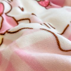 Set 4 Món Nỉ Nhung 200gr hình in 3D Sweet Kitty