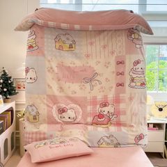 Set 4 Món Nỉ Nhung 200gr hình in 3D - 11 Mầu sắc đáng yêu