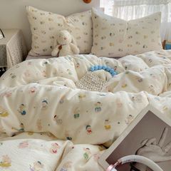 4Pcs Cloud Linen | Set Đũi Mây Phong cách trẻ trung hiện đại | ID 4PCSCLOUDLINE14