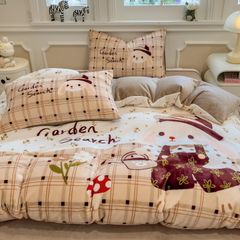 Set 4 Món Nỉ Nhung 200gr hình in 3D SweetGarden