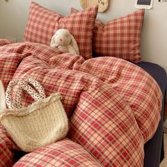 4Pcs Cloud Linen | Set Đũi Mây Phong cách trẻ trung hiện đại | ID 4PCSCLOUDLINE16