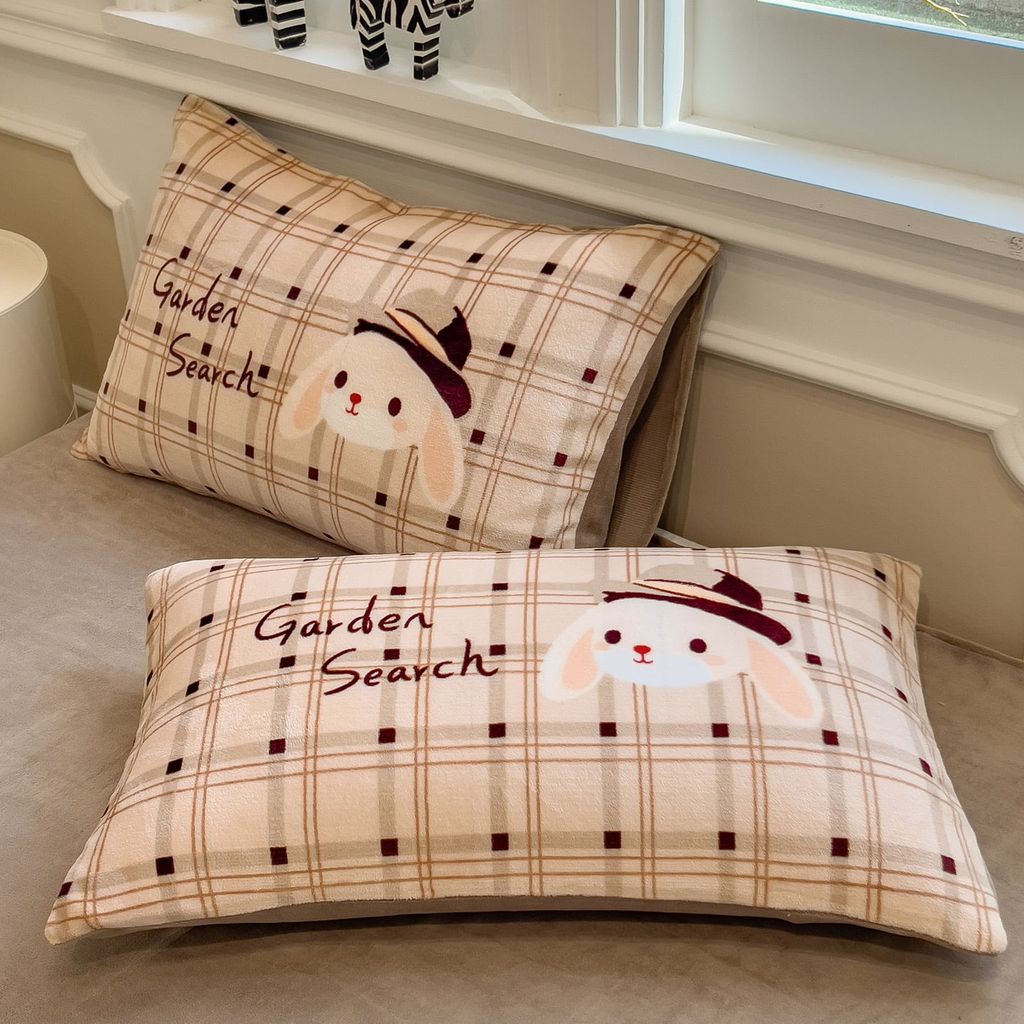 Set 4 Món Nỉ Nhung 200gr hình in 3D SweetGarden