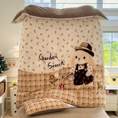 Set 4 Món Nỉ Nhung 200gr hình in 3D SweetGarden