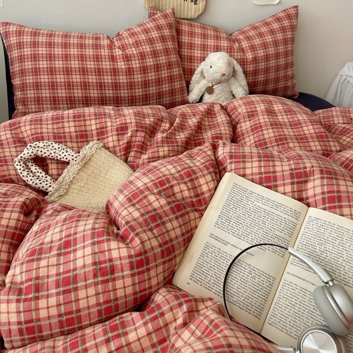 4Pcs Cloud Linen | Set Đũi Mây Phong cách trẻ trung hiện đại | ID 4PCSCLOUDLINE16