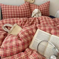 4Pcs Cloud Linen | Set Đũi Mây Phong cách trẻ trung hiện đại | ID 4PCSCLOUDLINE16