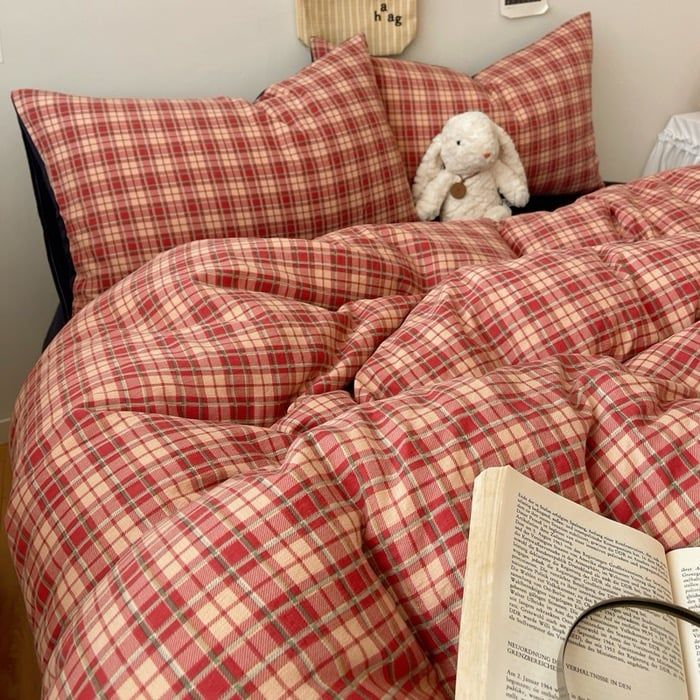 4Pcs Cloud Linen | Set Đũi Mây Phong cách trẻ trung hiện đại | ID 4PCSCLOUDLINE16