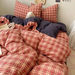 4Pcs Cloud Linen | Set Đũi Mây Phong cách trẻ trung hiện đại | ID 4PCSCLOUDLINE16