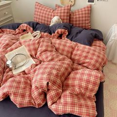 4Pcs Cloud Linen | Set Đũi Mây Phong cách trẻ trung hiện đại | ID 4PCSCLOUDLINE16