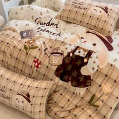 Set 4 Món Nỉ Nhung 200gr hình in 3D SweetGarden