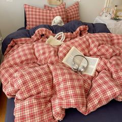 4Pcs Cloud Linen | Set Đũi Mây Phong cách trẻ trung hiện đại | ID 4PCSCLOUDLINE16