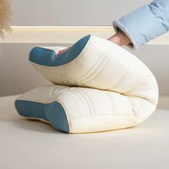 RUỘT GỐI MATXA COOL LATEX ĐỊNH HÌNH CHỐNG MỎI VAI GÁY CÔNG THÁI HỌC SIZE 48*74CM