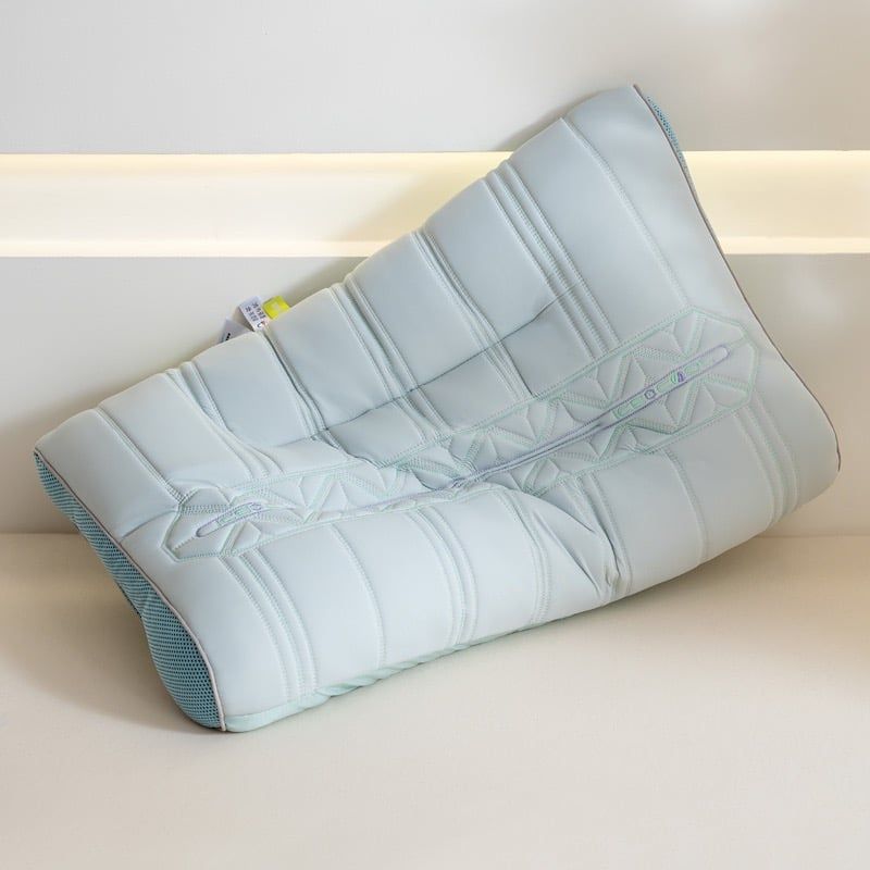 RUỘT GỐI MATXA COOL LATEX ĐỊNH HÌNH CHỐNG MỎI VAI GÁY CÔNG THÁI HỌC SIZE 48*74CM