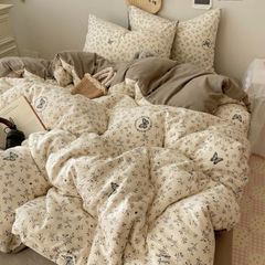 4Pcs Cloud Linen | Set Đũi Mây Phong cách trẻ trung hiện đại | ID 4PCSCLOUDLINE17