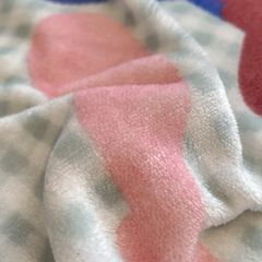 Set 4 Món Nỉ Nhung 200gr hình in 3D Happy Girl