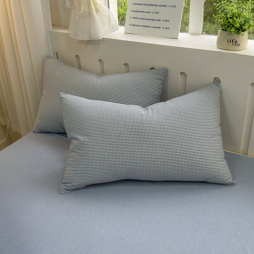 4Pcs Japan Linen |  Standard size duvet cover Bedding Set Drap Freesize | ID CL4P025COV014