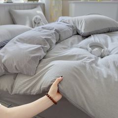 4Pcs Cotton Linen Japan | Set Cotton Đũi Nhật 4 Món Tiêu Chuẩn | ID 4PCSMUJPCLINENID25